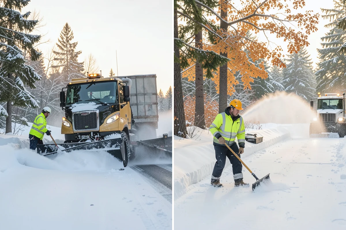 HOA Snow Removal in Woodinville, King County, WA - Meet with the board to prioritize streets and shared amenities