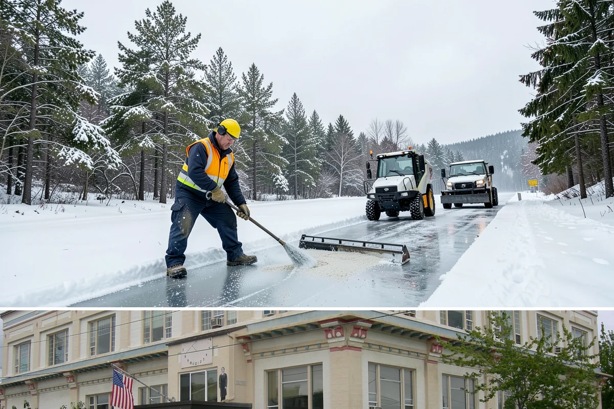 Holiday Snow Removal in Anacortes, Skagit County, WA - Book holiday coverage by early November so your property is locked into a route before the first arctic outflow of the season.