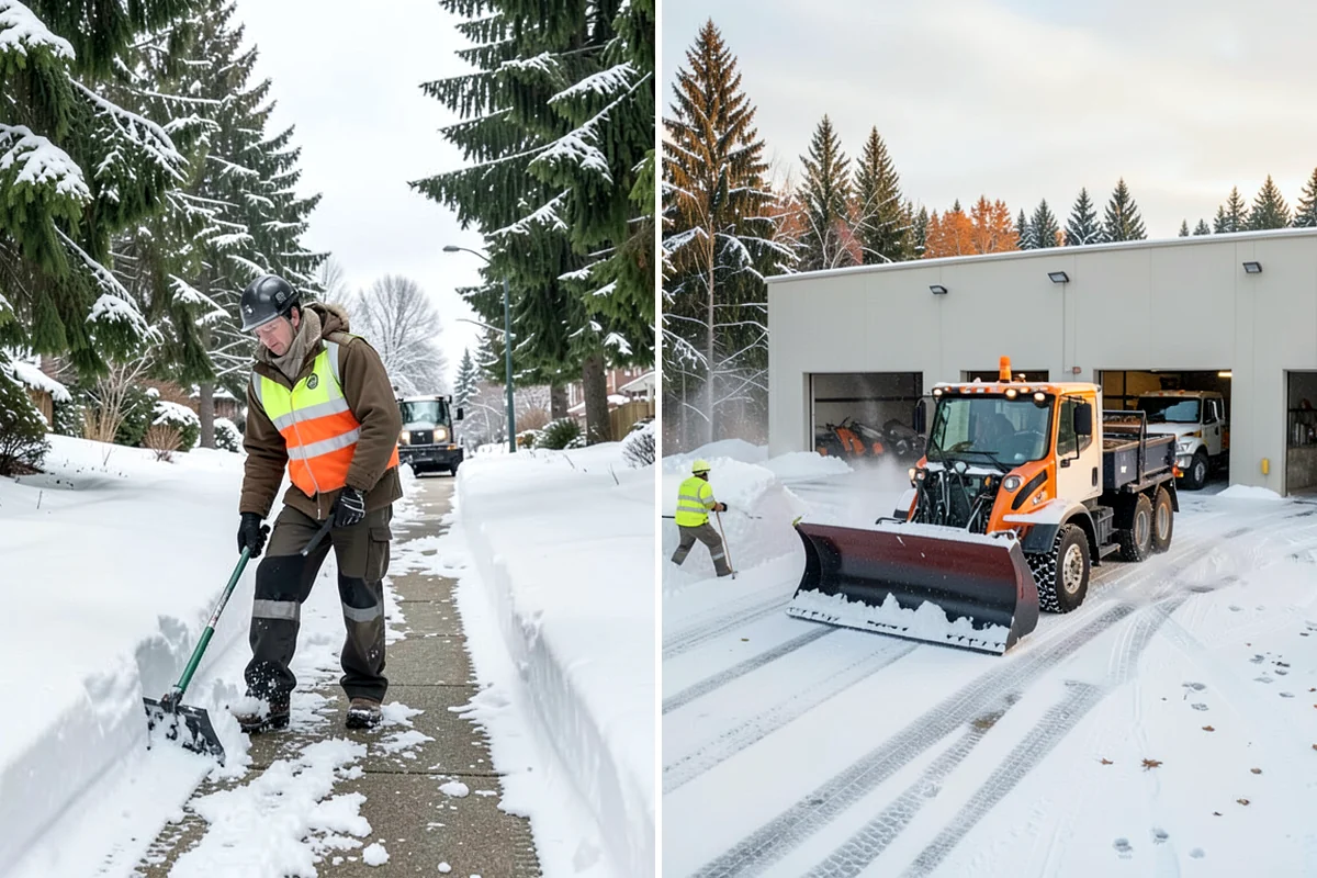 Holiday Snow Removal in Arlington, Snohomish County, WA - Confirm your holiday date range and property priorities during booking