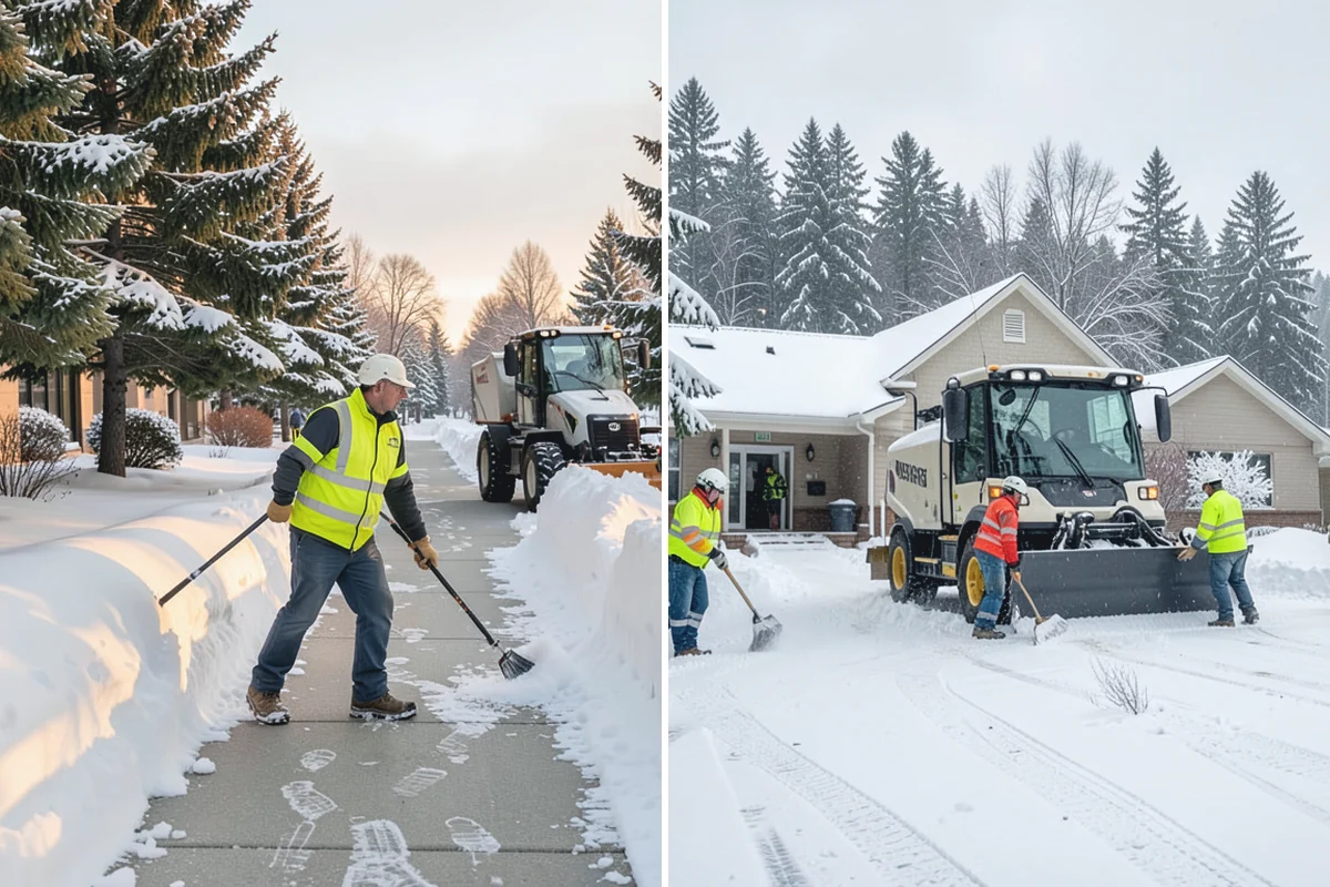 Holiday Snow Removal in Auburn, King County, WA - Confirm your holiday date range and property priorities during booking