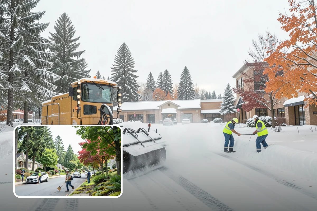 Holiday Snow Removal in Beaux Arts Village, King County, WA - Guaranteed coverage on Thanksgiving, Christmas, and New Year's when many competitors are closed