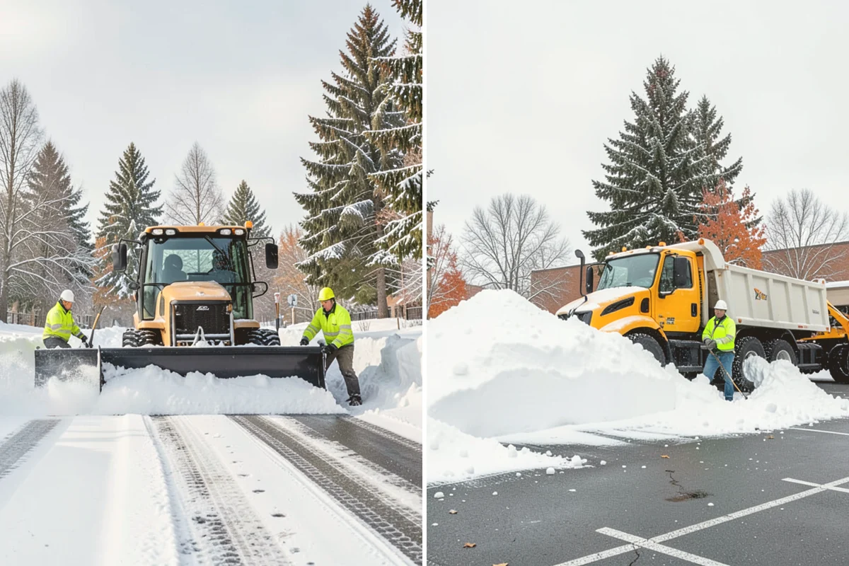 Holiday Snow Removal in Bellevue, King County, WA - Confirm your holiday date range and property priorities during booking