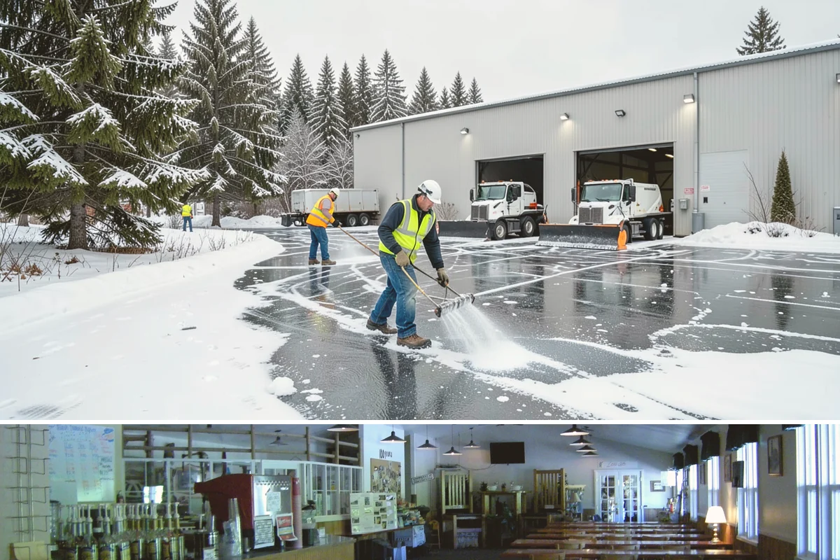 Holiday Snow Removal in Black Diamond, King County, WA - Book holiday coverage by early November so your property is locked into a route before the first arctic outflow of the season.