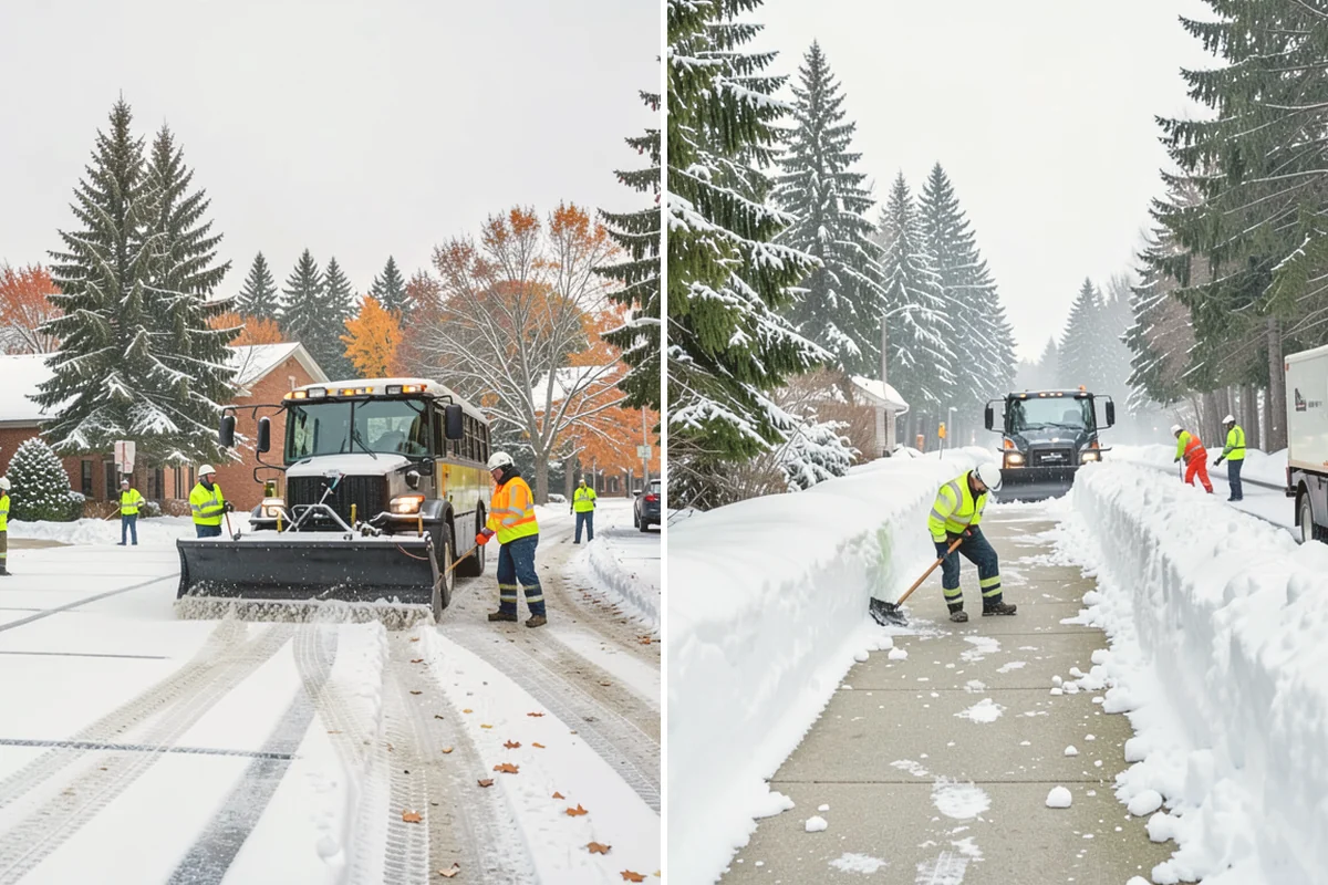 Holiday Snow Removal in Brier, Snohomish County, WA - Confirm your holiday date range and property priorities during booking
