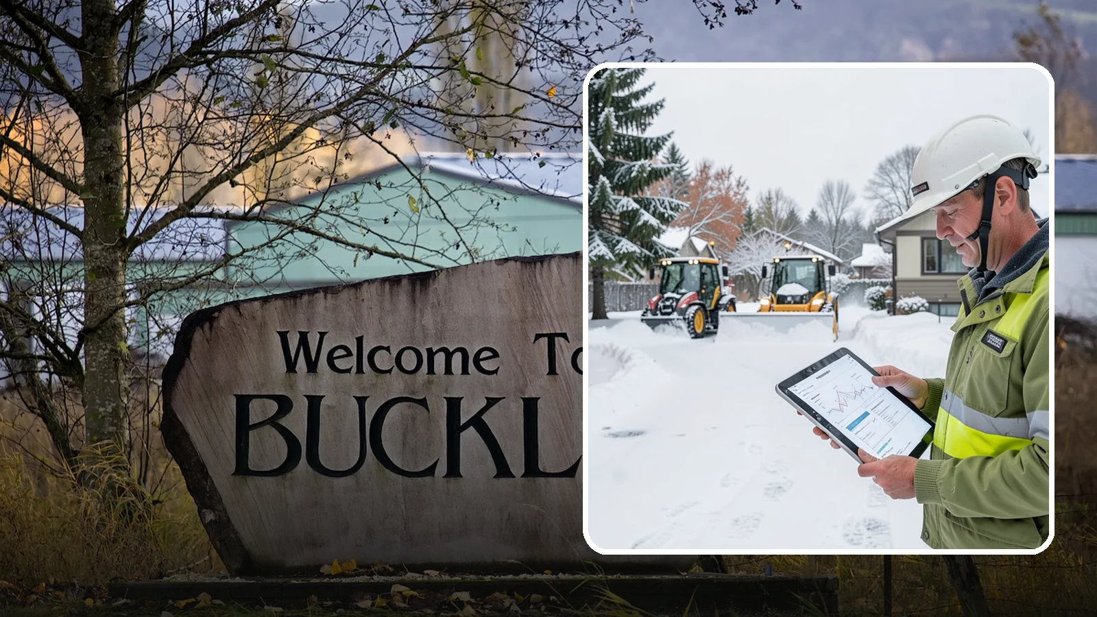 Holiday Snow Removal in Buckley, Pierce County, WA - We keep Western Washington homes and businesses accessible through Thanksgiving, Christmas, and New Year's when a Cascade cold...