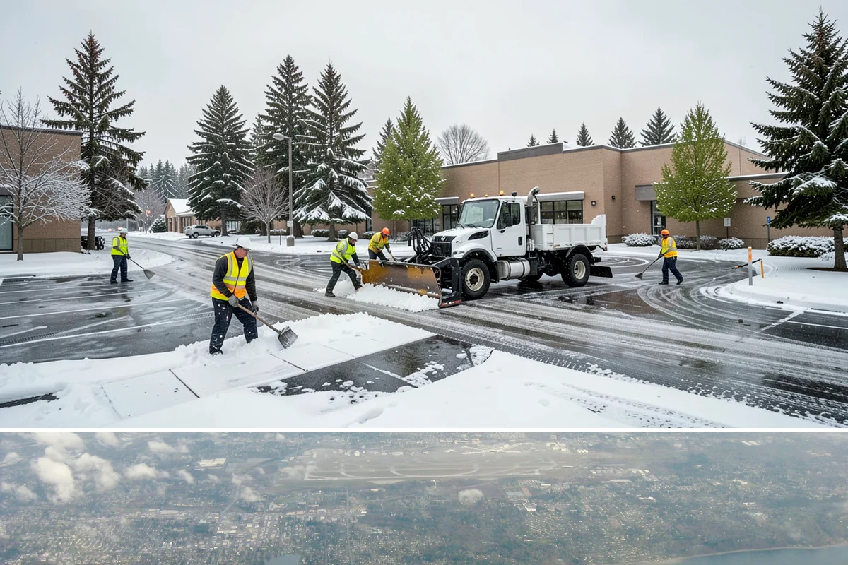 Holiday Snow Removal in Burien, King County, WA - Book holiday coverage by early November so your property is locked into a route before the first arctic outflow of the season.