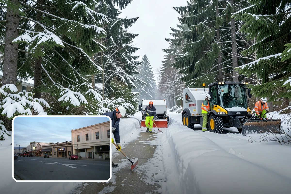 Holiday Snow Removal in Burlington, Skagit County, WA - Guaranteed coverage on Thanksgiving, Christmas, and New Year's when many competitors are closed