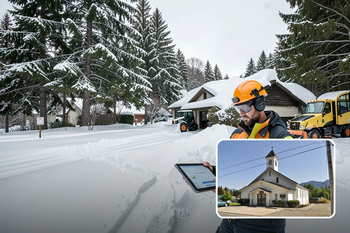 Holiday Snow Removal in Concrete, Skagit County, WA - Guaranteed coverage on Thanksgiving, Christmas, and New Year's when many competitors are closed