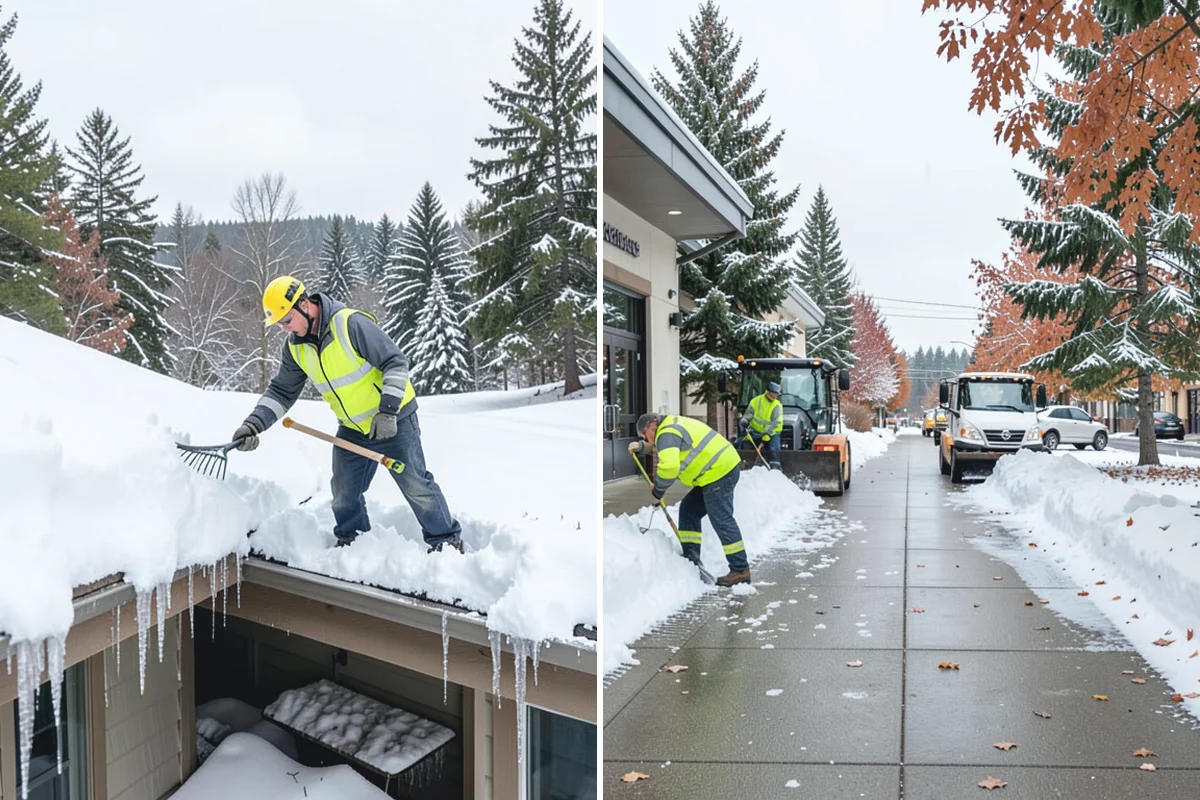 Holiday Snow Removal in Coupeville, Island County, WA - Confirm your holiday date range and property priorities during booking