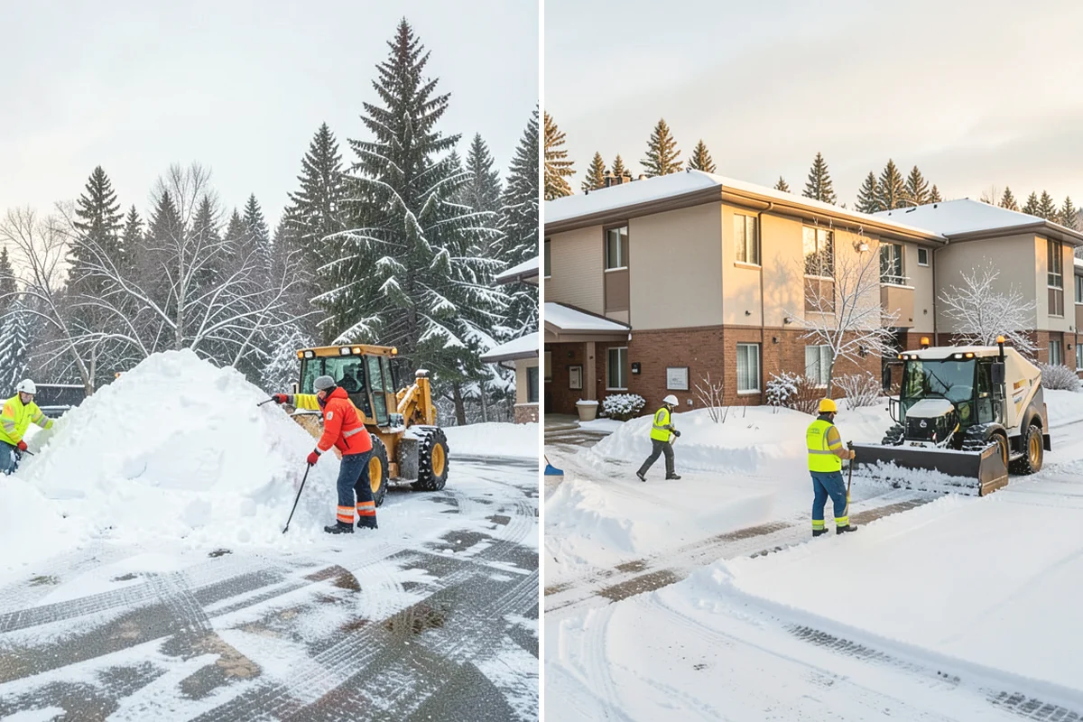 Holiday Snow Removal in Covington, King County, WA - Confirm your holiday date range and property priorities during booking