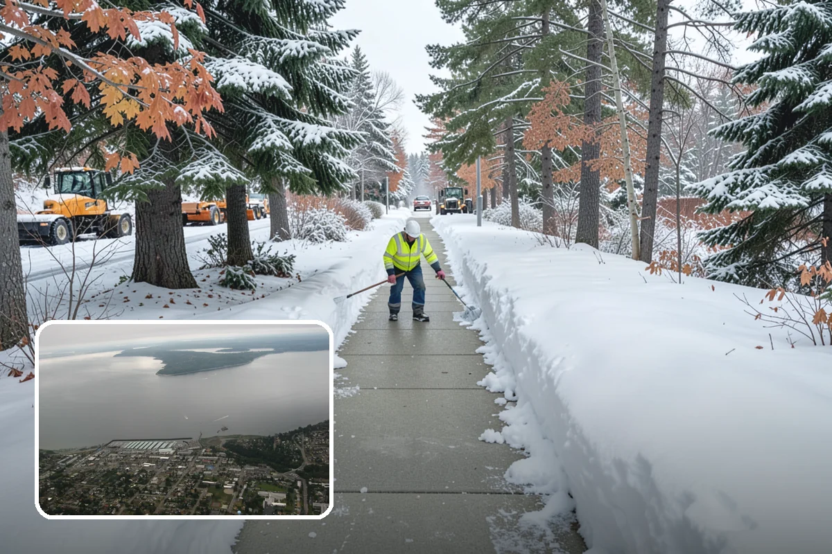 Holiday Snow Removal in Des Moines, King County, WA - Guaranteed coverage on Thanksgiving, Christmas, and New Year's when many competitors are closed