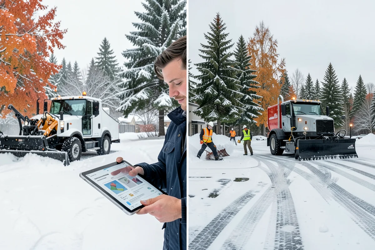 Holiday Snow Removal in DuPont, Pierce County, WA - Confirm your holiday date range and property priorities during booking