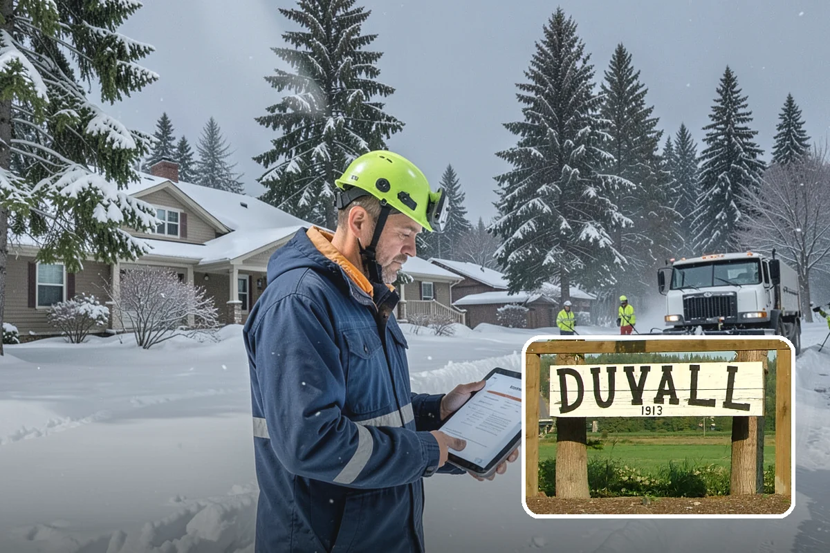 Holiday Snow Removal in Duvall, King County, WA - Guaranteed coverage on Thanksgiving, Christmas, and New Year's when many competitors are closed