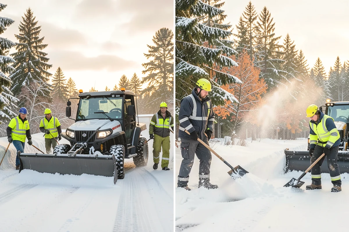 Holiday Snow Removal in Duvall, King County, WA - Confirm your holiday date range and property priorities during booking