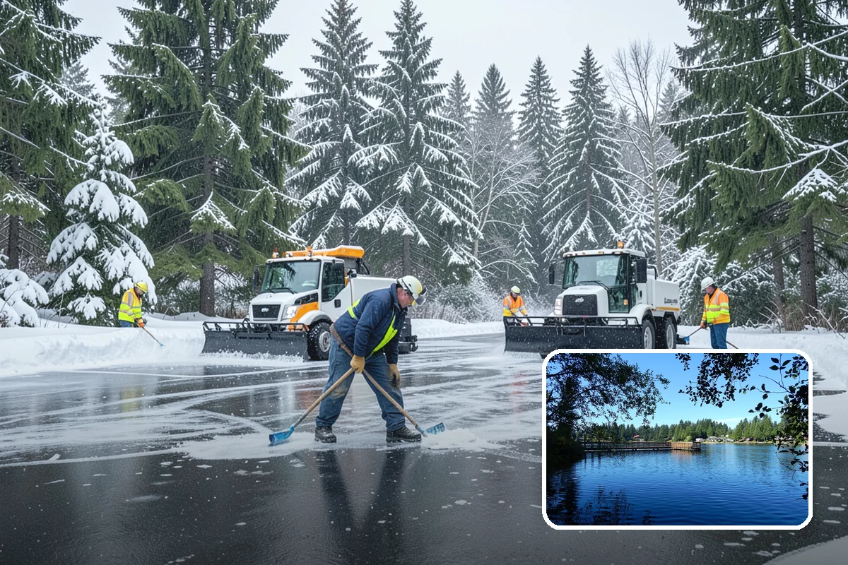 Holiday Snow Removal in Federal Way, King County, WA - Guaranteed coverage on Thanksgiving, Christmas, and New Year's when many competitors are closed