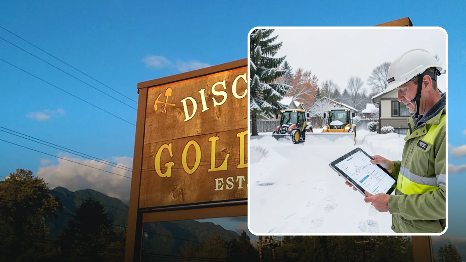 Holiday Snow Removal in Gold Bar, Snohomish County, WA - We keep Western Washington homes and businesses accessible through Thanksgiving, Christmas, and New Year's when a Cascade cold...