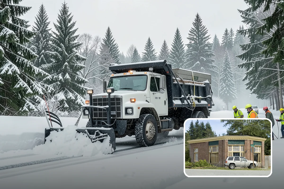 Holiday Snow Removal in Hamilton, Skagit County, WA - Guaranteed coverage on Thanksgiving, Christmas, and New Year's when many competitors are closed