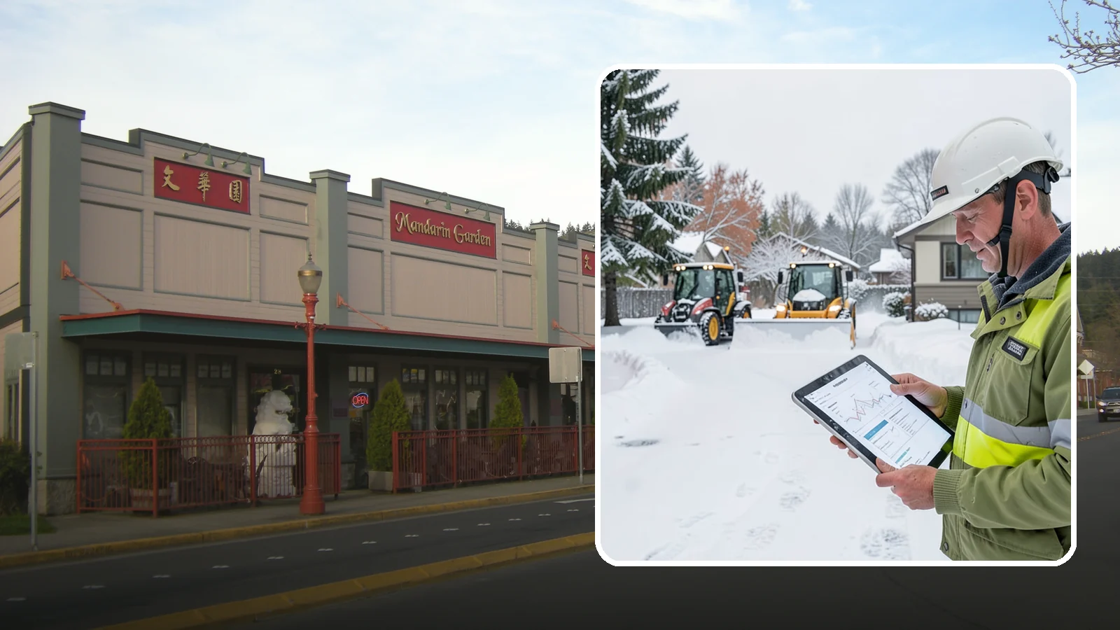 Holiday Snow Removal in Issaquah, King County, WA - We keep Western Washington homes and businesses accessible through Thanksgiving, Christmas, and New Year's when a Cascade cold...