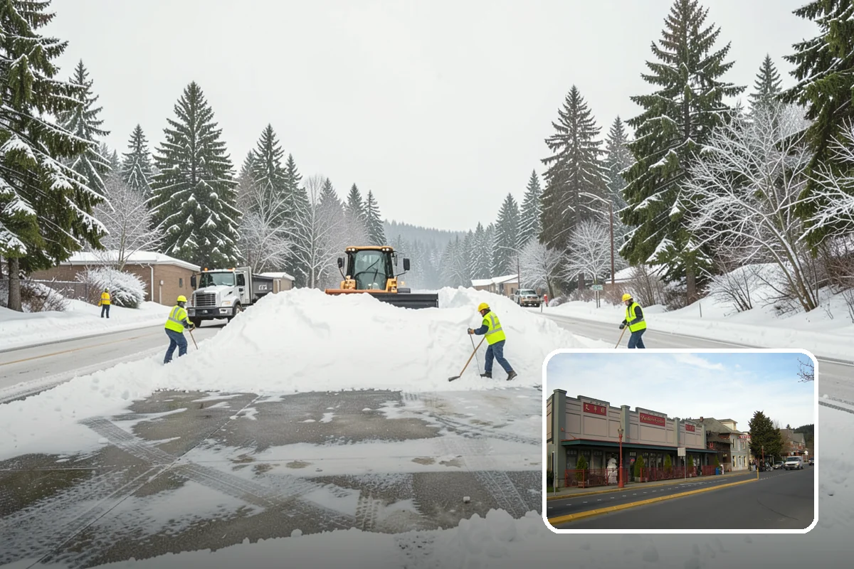 Holiday Snow Removal in Issaquah, King County, WA - Guaranteed coverage on Thanksgiving, Christmas, and New Year's when many competitors are closed