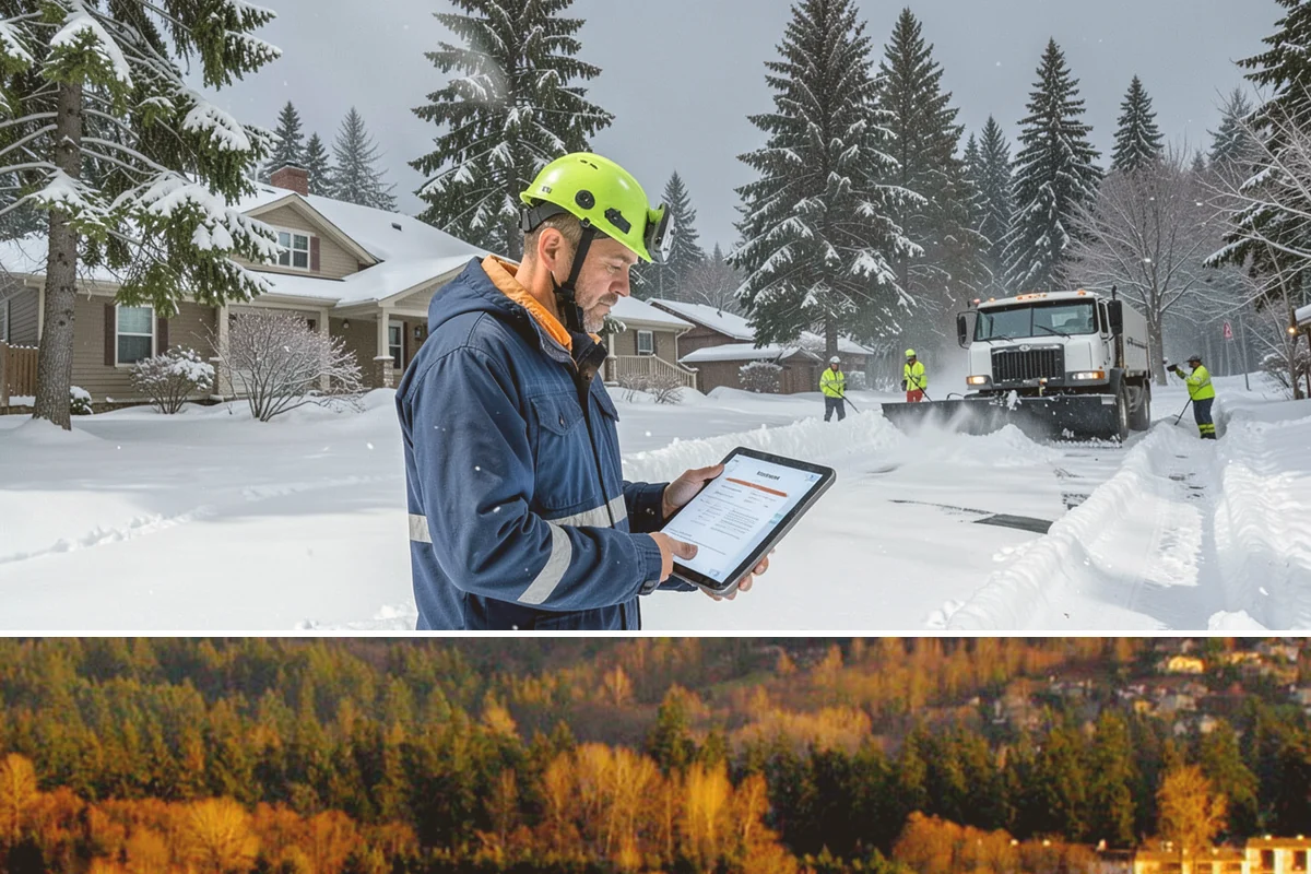 Holiday Snow Removal in Kenmore, King County, WA - Book holiday coverage by early November so your property is locked into a route before the first arctic outflow of the season.