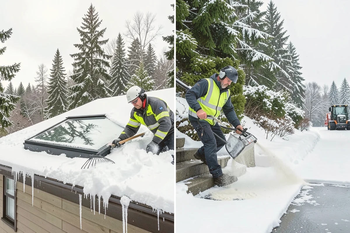 Holiday Snow Removal in Kent, King County, WA - Confirm your holiday date range and property priorities during booking