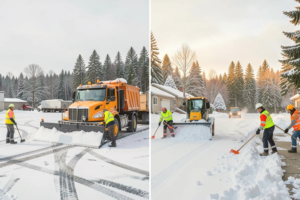 Holiday Snow Removal in Kirkland, King County, WA - Confirm your holiday date range and property priorities during booking