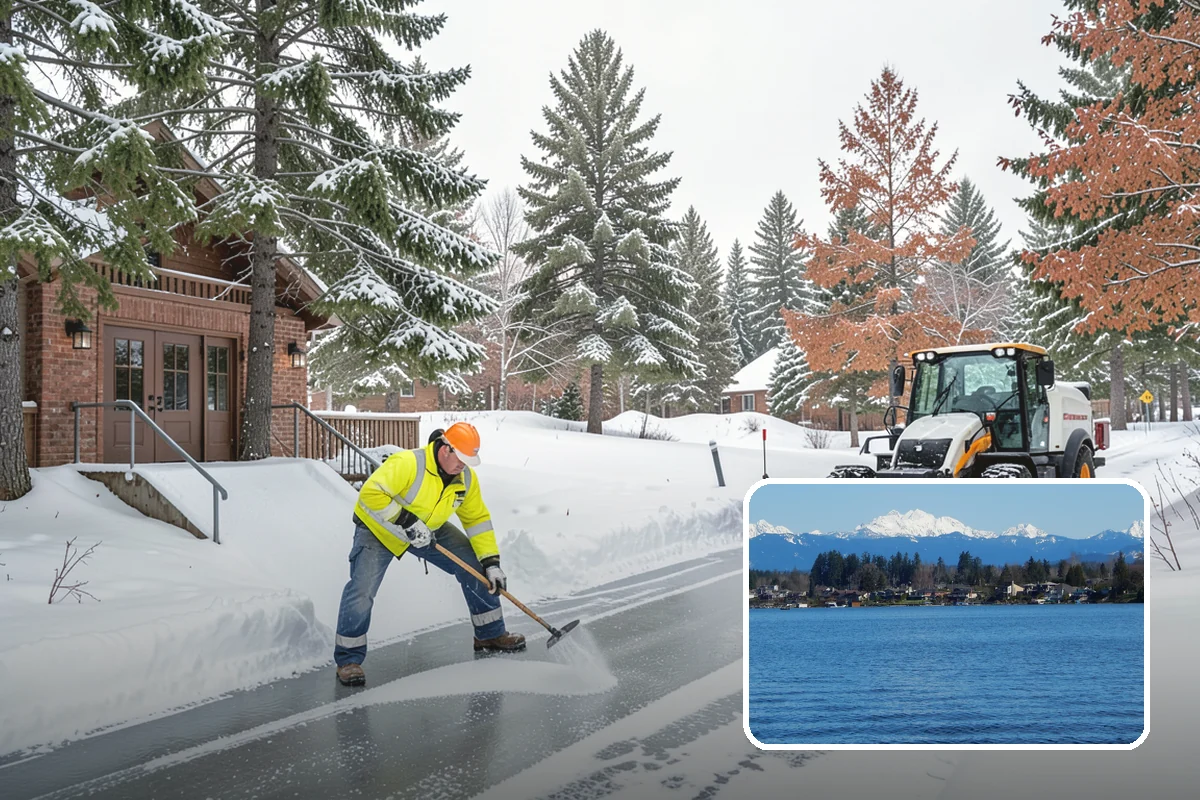 Holiday Snow Removal in Lake Stevens, Snohomish County, WA - Guaranteed coverage on Thanksgiving, Christmas, and New Year's when many competitors are closed