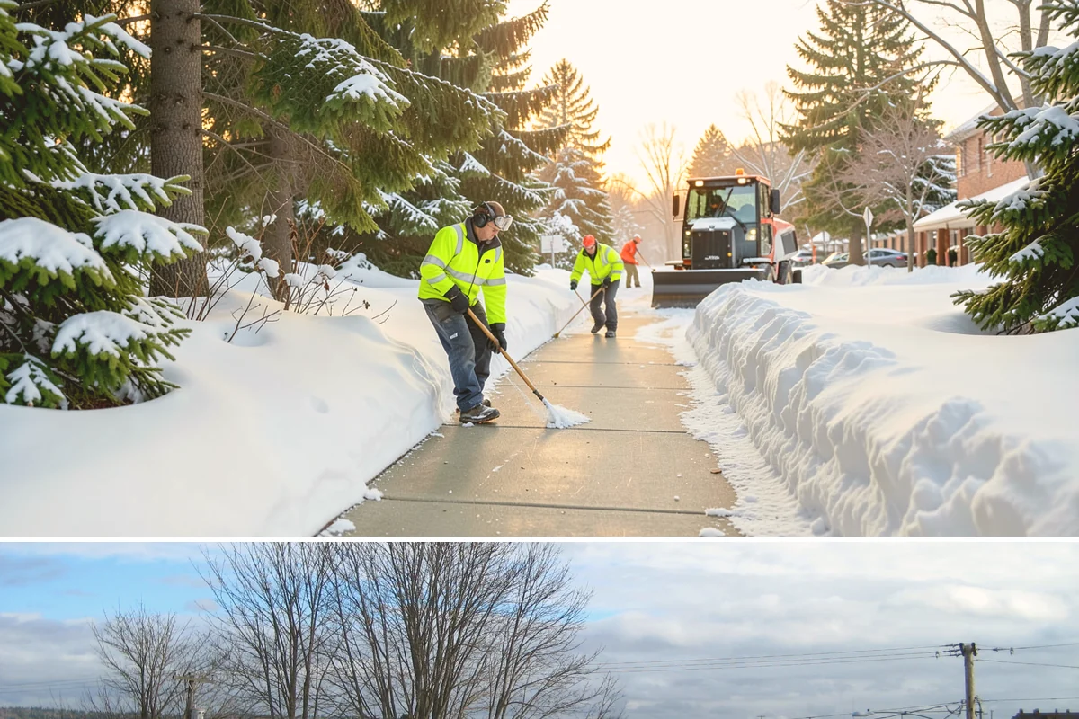Holiday Snow Removal in Langley, Island County, WA - Book holiday coverage by early November so your property is locked into a route before the first arctic outflow of the season.