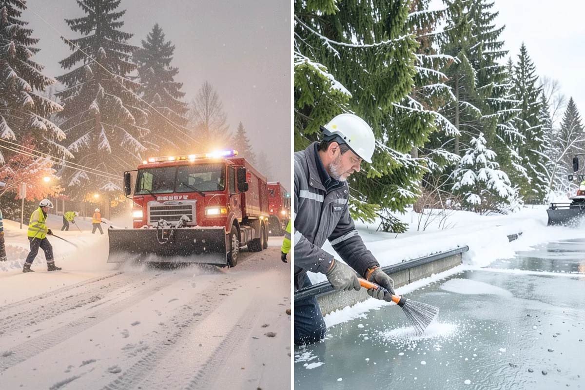 Holiday Snow Removal in Medina, King County, WA - Confirm your holiday date range and property priorities during booking