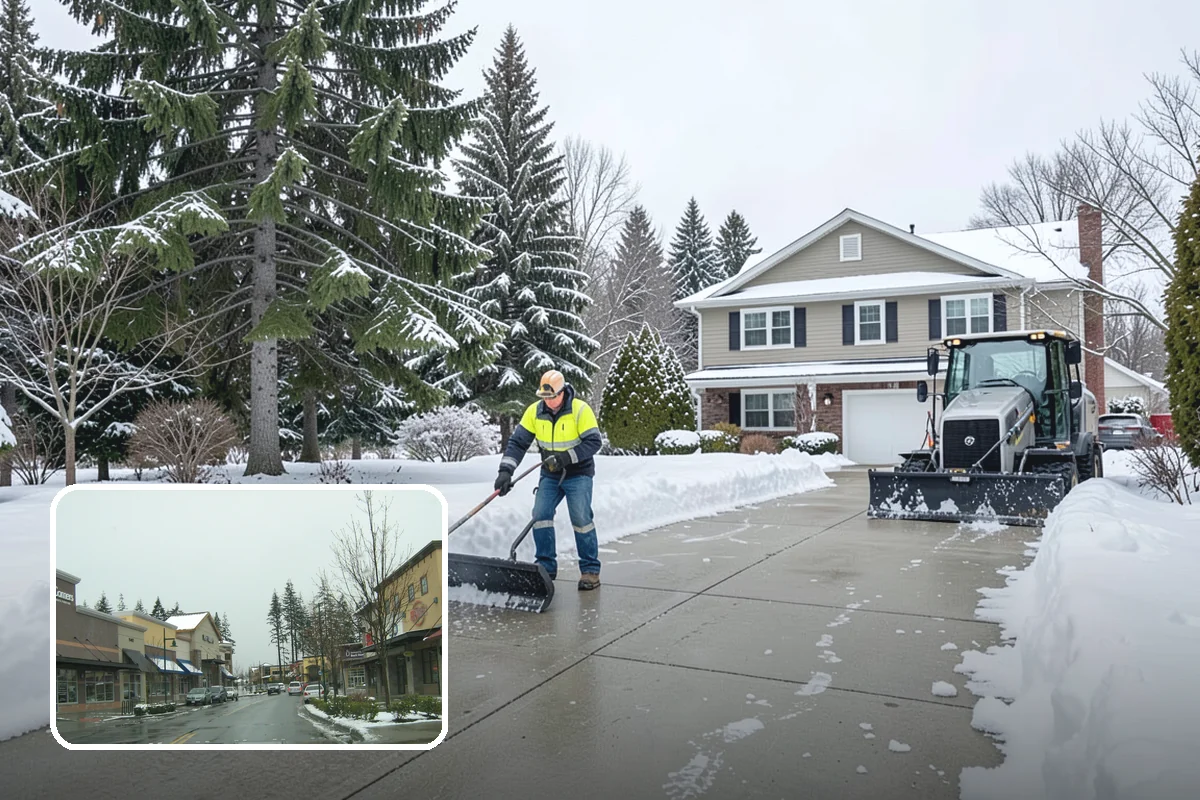 Holiday Snow Removal in Mill Creek, Snohomish County, WA - Guaranteed coverage on Thanksgiving, Christmas, and New Year's when many competitors are closed