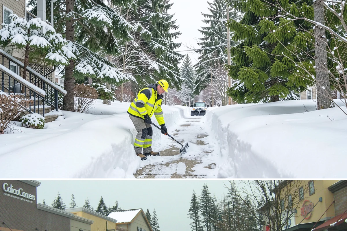 Holiday Snow Removal in Mill Creek, Snohomish County, WA - Book holiday coverage by early November so your property is locked into a route before the first arctic outflow of the season.