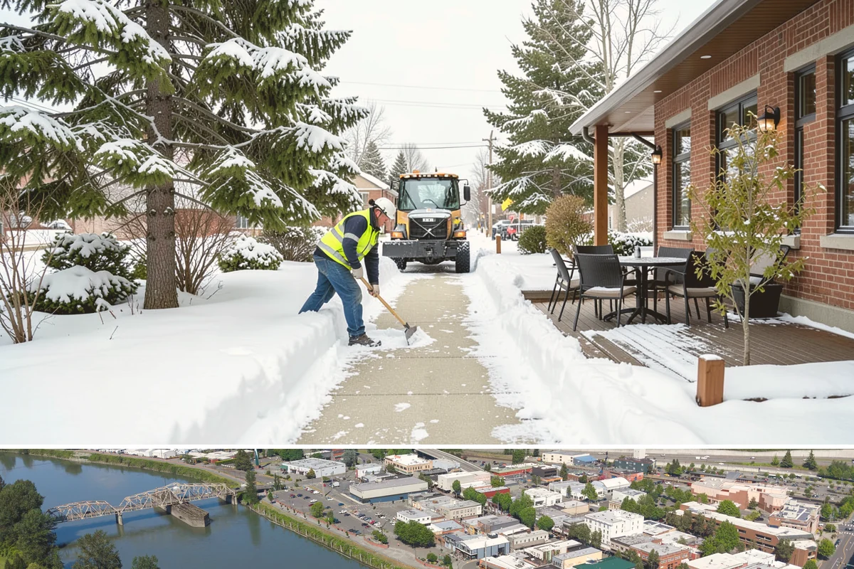 Holiday Snow Removal in Mount Vernon, Skagit County, WA - Book holiday coverage by early November so your property is locked into a route before the first arctic outflow of the season.