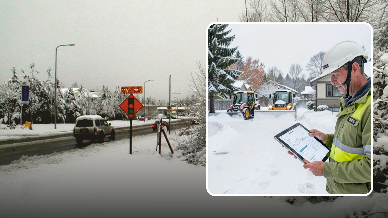 Holiday Snow Removal in Newcastle, King County, WA - We keep Western Washington homes and businesses accessible through Thanksgiving, Christmas, and New Year's when a Cascade cold...