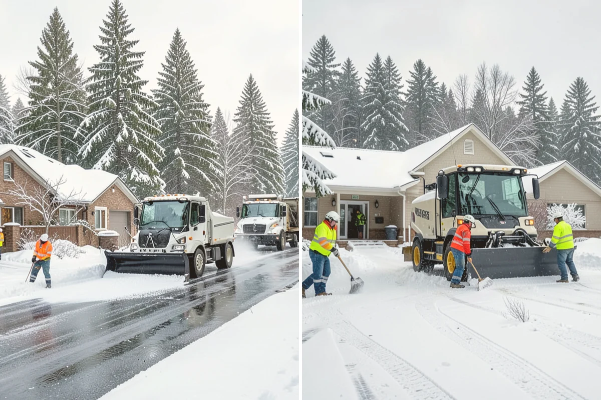 Holiday Snow Removal in Newcastle, King County, WA - Confirm your holiday date range and property priorities during booking