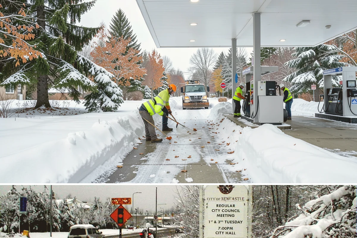 Holiday Snow Removal in Newcastle, King County, WA - Book holiday coverage by early November so your property is locked into a route before the first arctic outflow of the season.