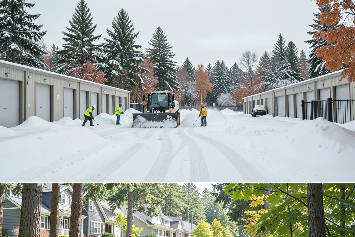 Holiday Snow Removal in Normandy Park, King County, WA - Book holiday coverage by early November so your property is locked into a route before the first arctic outflow of the season.