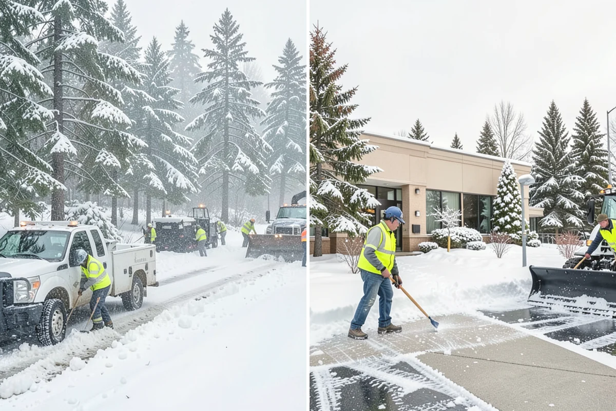 Holiday Snow Removal in North Bend, King County, WA - Confirm your holiday date range and property priorities during booking