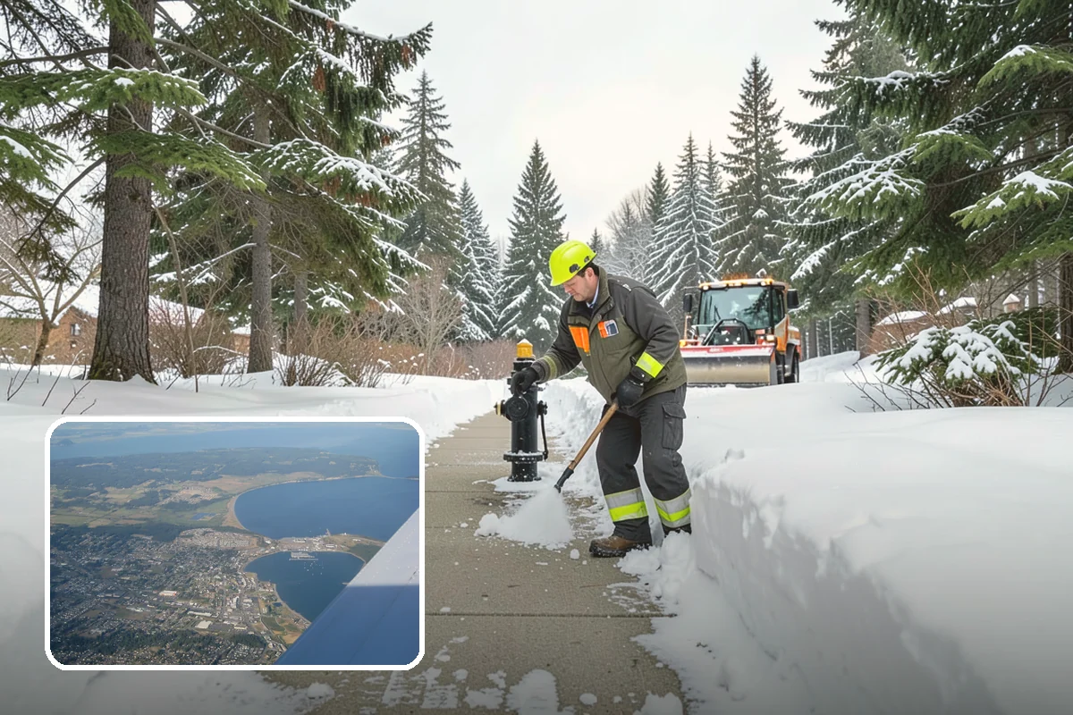 Holiday Snow Removal in Oak Harbor, Island County, WA - Guaranteed coverage on Thanksgiving, Christmas, and New Year's when many competitors are closed