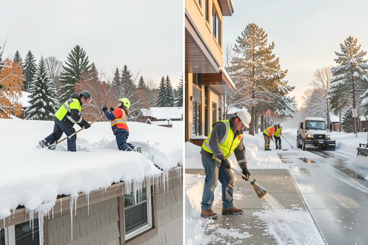 Holiday Snow Removal in Oak Harbor, Island County, WA - Confirm your holiday date range and property priorities during booking