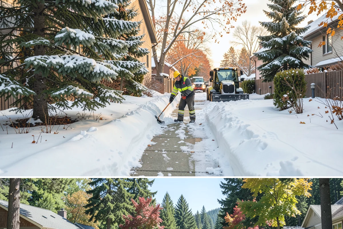 Holiday Snow Removal in Orting, Pierce County, WA - Book holiday coverage by early November so your property is locked into a route before the first arctic outflow of the season.