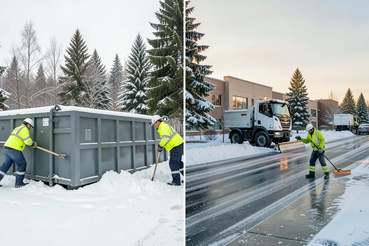 Holiday Snow Removal in Pacific, King County, WA - Confirm your holiday date range and property priorities during booking