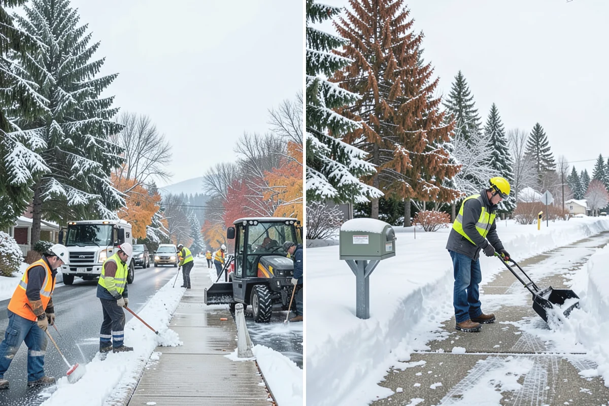 Holiday Snow Removal in Renton, King County, WA - Confirm your holiday date range and property priorities during booking