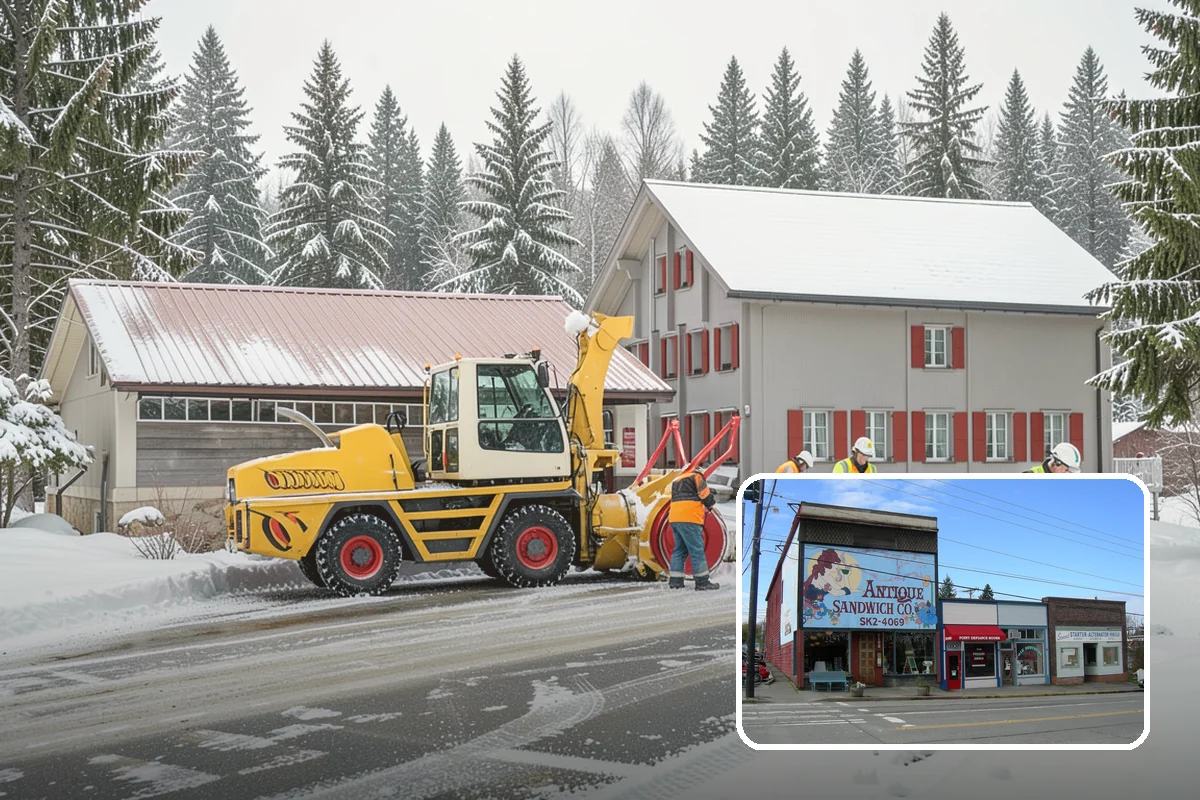 Holiday Snow Removal in Ruston, Pierce County, WA - Guaranteed coverage on Thanksgiving, Christmas, and New Year's when many competitors are closed
