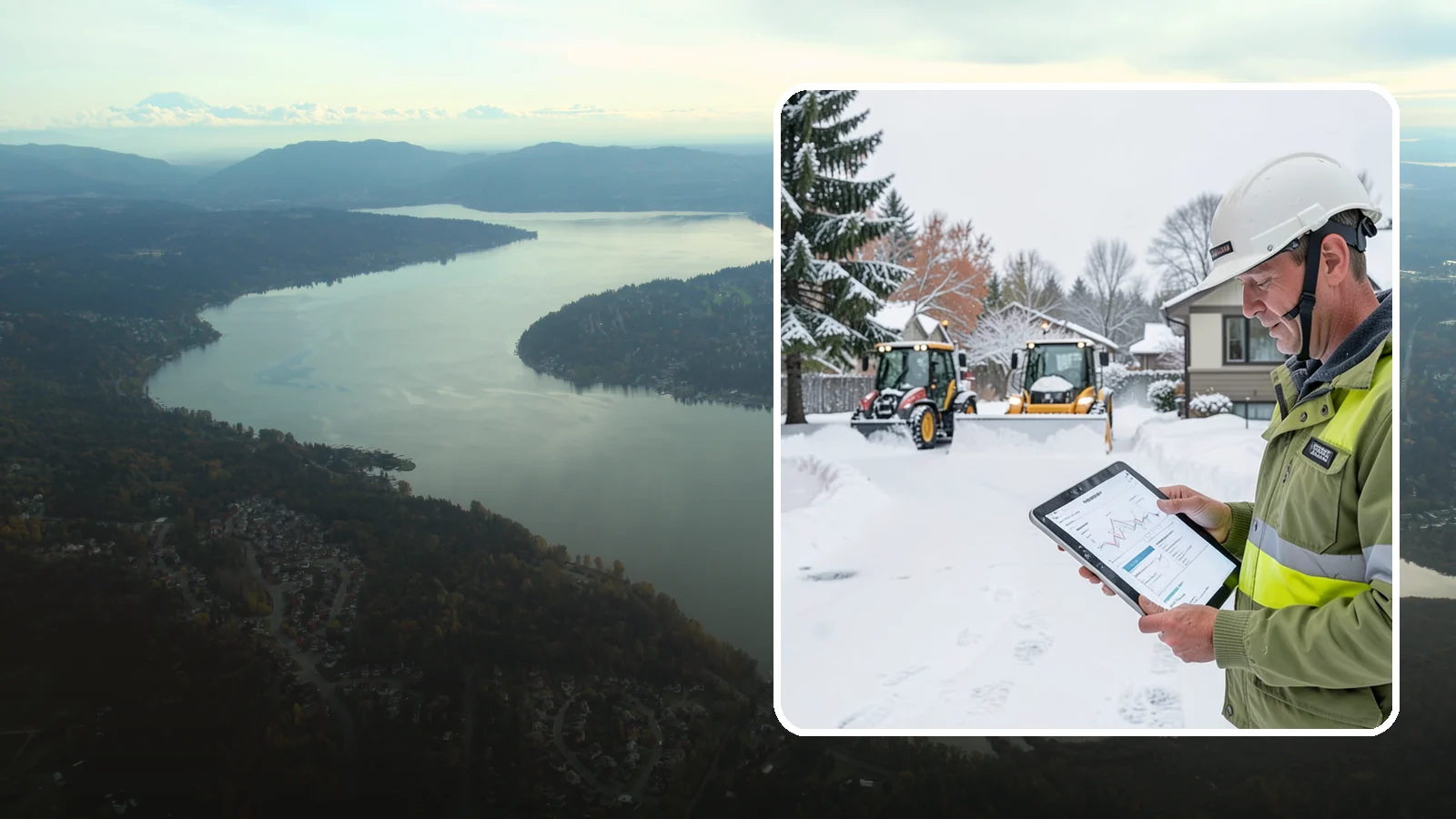 Holiday Snow Removal in Sammamish, King County, WA - We keep Western Washington homes and businesses accessible through Thanksgiving, Christmas, and New Year's when a Cascade cold...