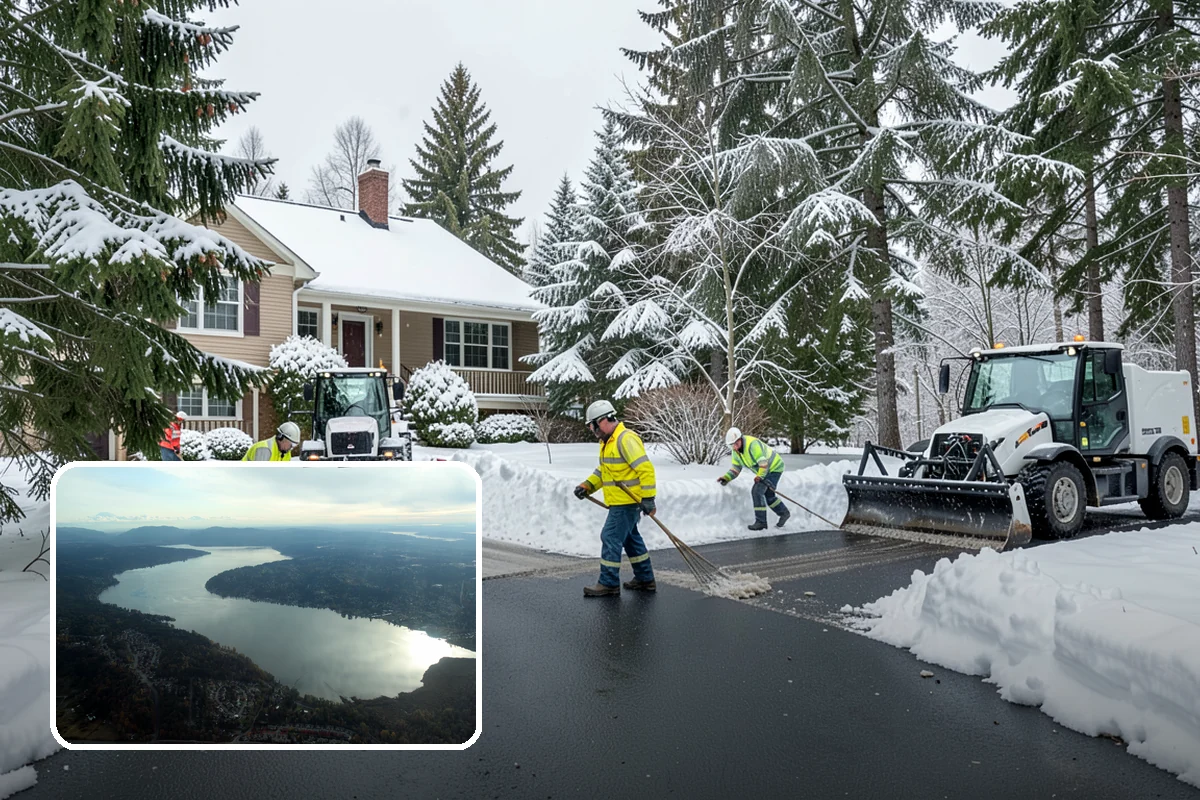 Holiday Snow Removal in Sammamish, King County, WA - Guaranteed coverage on Thanksgiving, Christmas, and New Year's when many competitors are closed