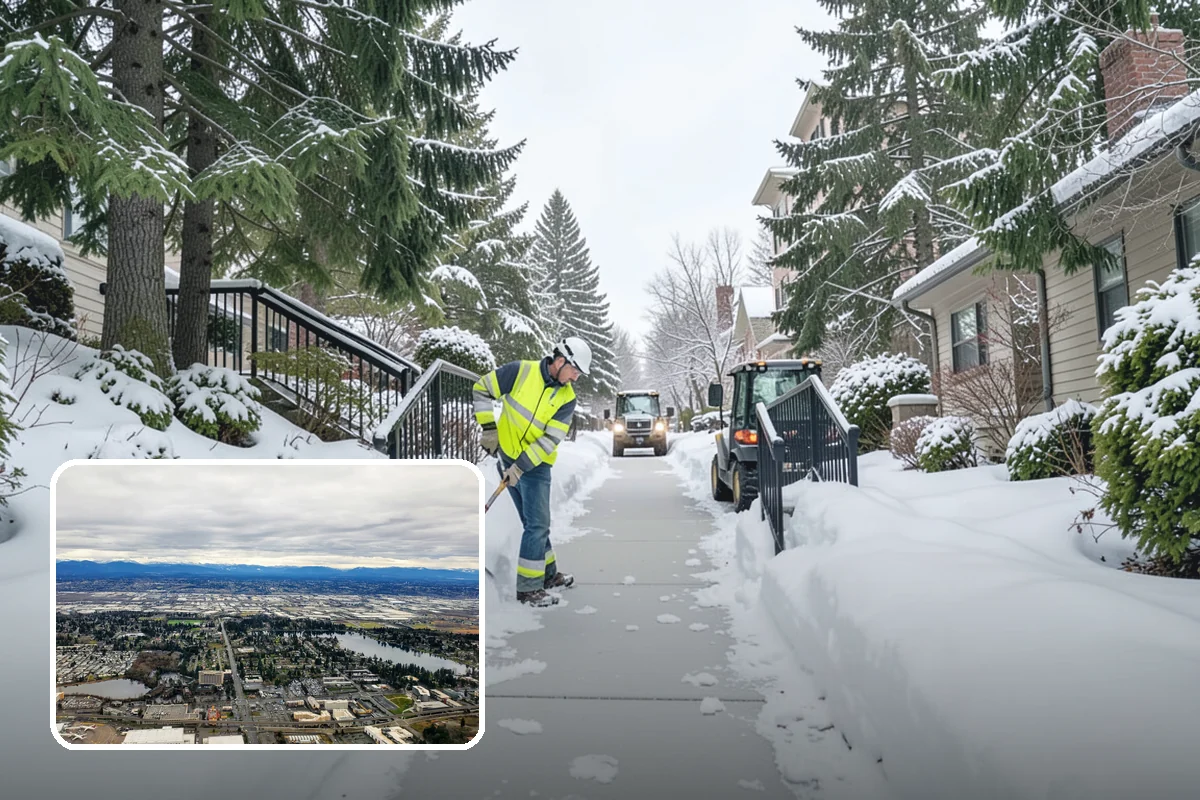 Holiday Snow Removal in SeaTac, King County, WA - Guaranteed coverage on Thanksgiving, Christmas, and New Year's when many competitors are closed