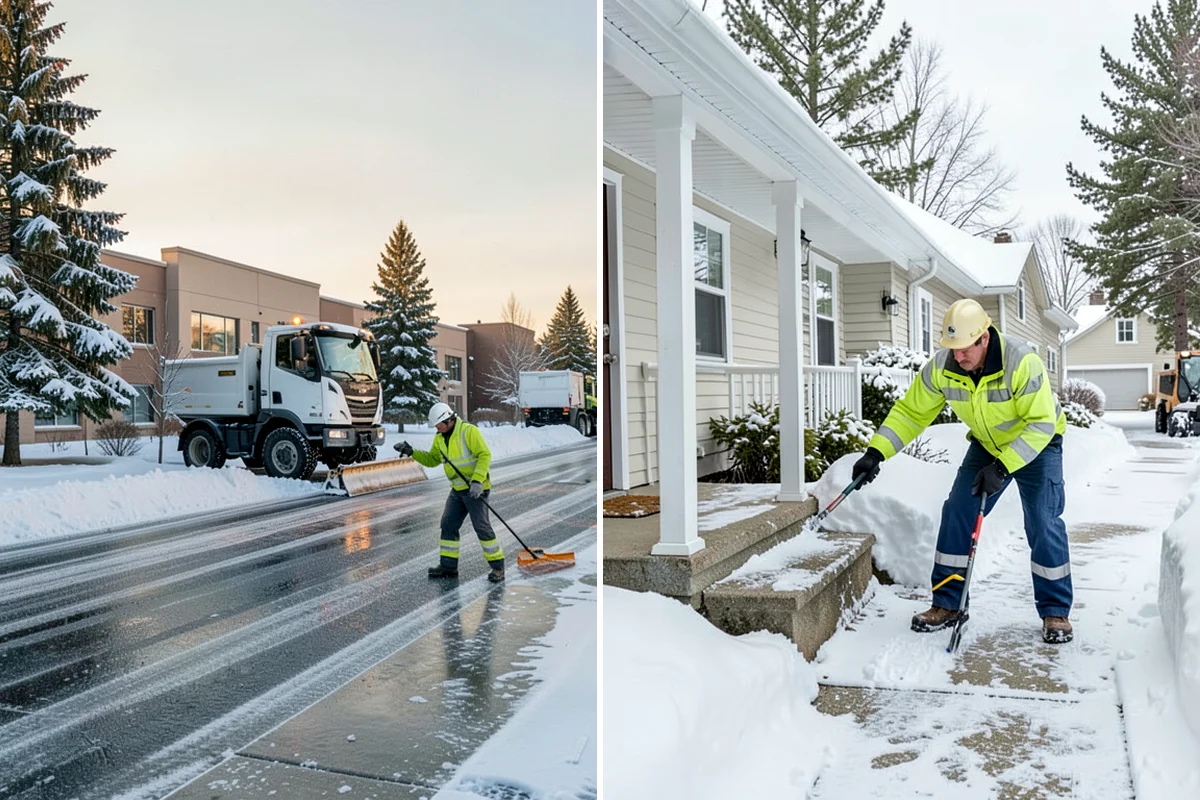 Holiday Snow Removal in SeaTac, King County, WA - Confirm your holiday date range and property priorities during booking