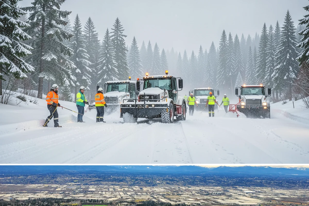 Holiday Snow Removal in SeaTac, King County, WA - Book holiday coverage by early November so your property is locked into a route before the first arctic outflow of the season.