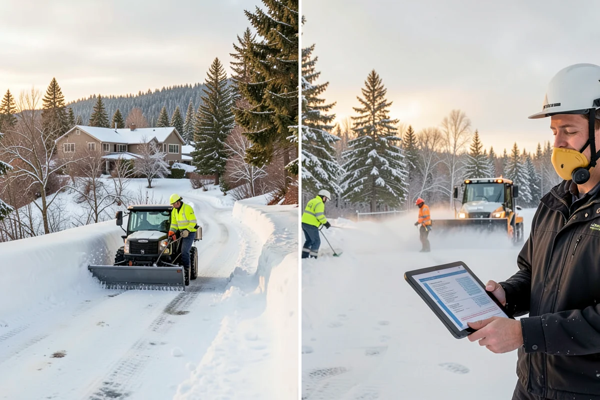 Holiday Snow Removal in Sedro-Woolley, Skagit County, WA - Confirm your holiday date range and property priorities during booking