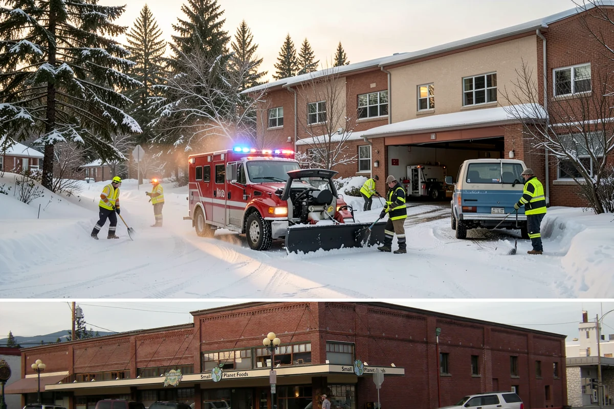 Holiday Snow Removal in Sedro-Woolley, Skagit County, WA - Book holiday coverage by early November so your property is locked into a route before the first arctic outflow of the season.